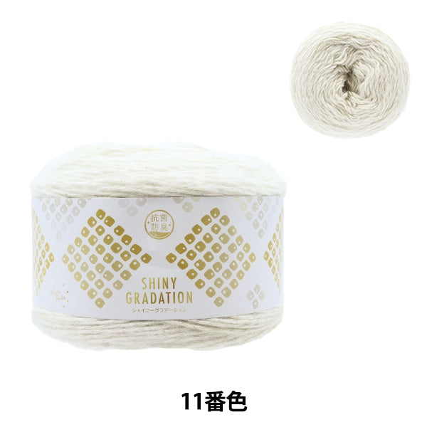 秋冬纱线 “抗菌和除臭剂闪亮渐变第11颜色”世界Festa世界Festa