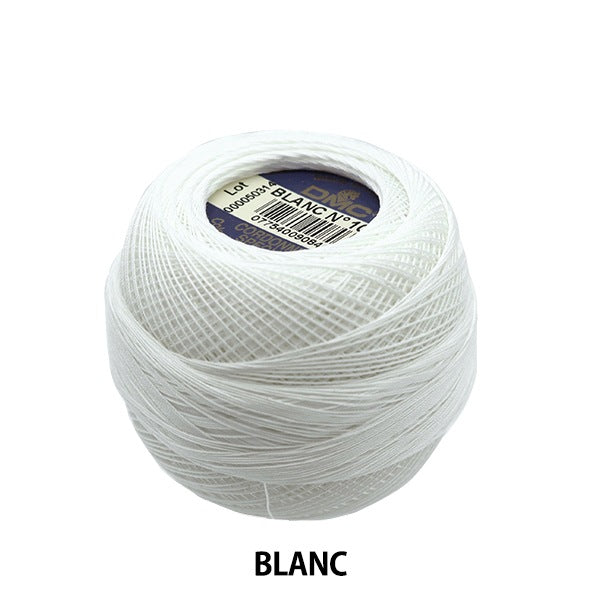钩编线 “ Cordone Special#100 20G Blanc” DMC Dewems