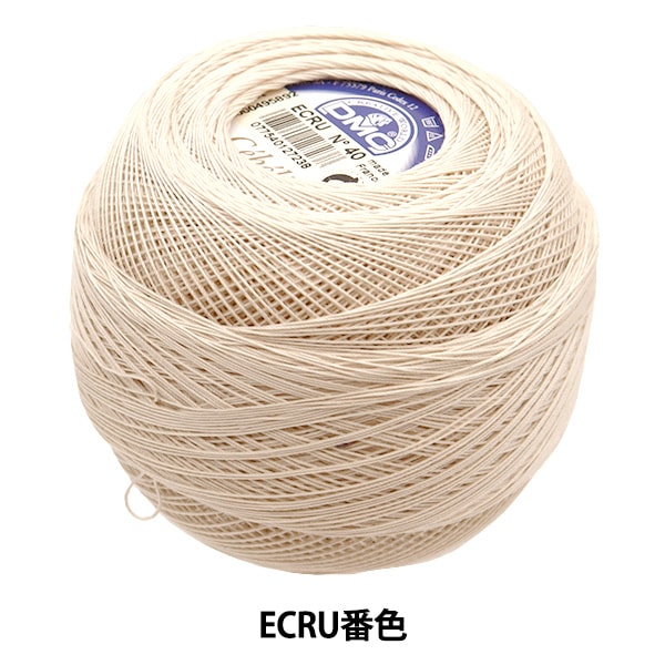 钩编线 “ Seaveria#40G ECRU” DMC DEWEMS