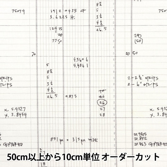 【数量5から】 生地 『USAコットン アーキテクチャ・AFR-13502-12 グレー AFR-13502-12』