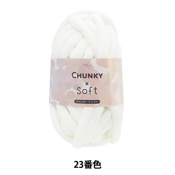 织物纱“ Chanky X Soft 23 No. 23颜色白色”