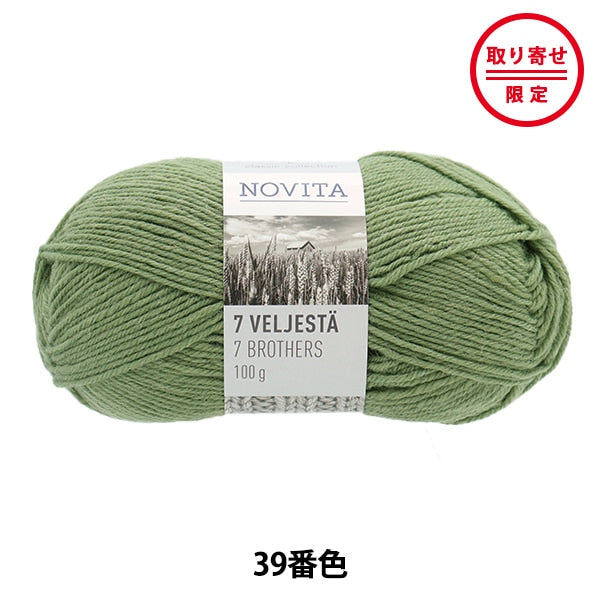 秋冬纱线 “ 7兄弟039彩色稻草” Novita Novita