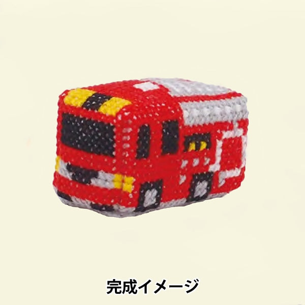 刺繡套件“握住karuma粉紅色墊子1。消防列車342743-1”
