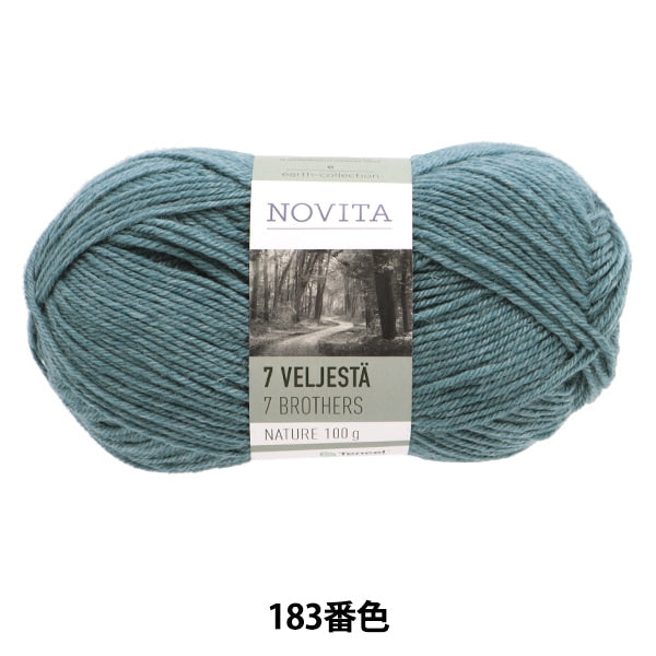 Fall and winterYarn "7brothers Nature 183 Color Drop" Novita Novita