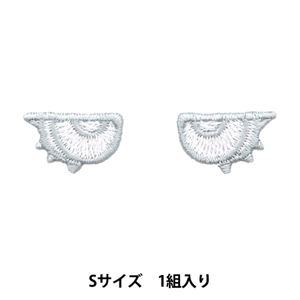 ワッペン 『ぬいにょんワッペン フェイスメイク Sサイズ YZNW-03』