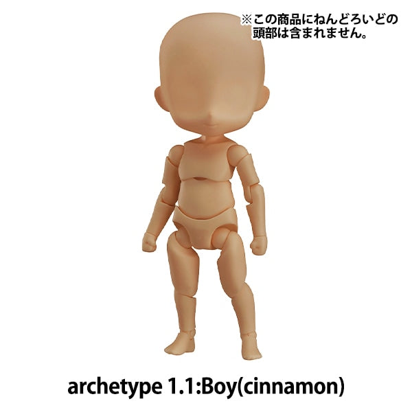 娃娃本身“ nendoroid doru原型1.1:男孩(肉桂)”好微笑公司好微笑公司