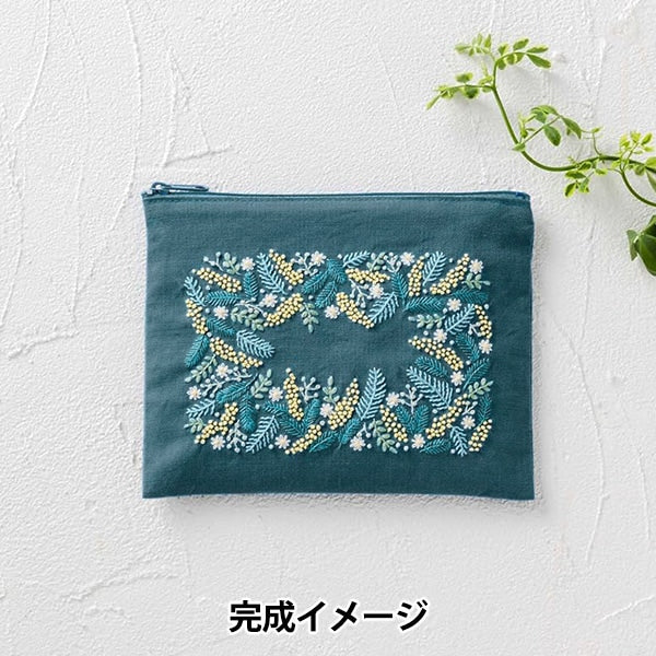Embroidery kit "Yula's excitement of flower embroidery Mimosa no flower garden 542405" LECIEN Lecien COSMO Cosmo