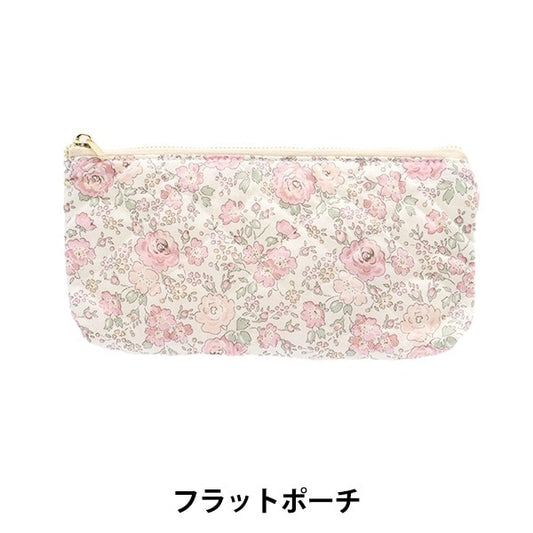 Accessory holder "Liberty Fabrics Flat Pouch Felicite LG-3637113-F" 【Yuzawayaoriginal】