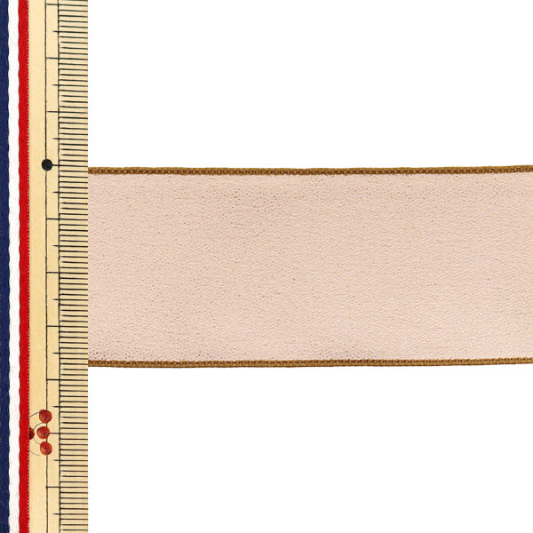 絲帶 闪亮丝带约宽38mm×长3m粉红色棕色yrc25002 -38"