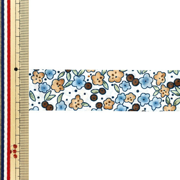 絲帶 《印刷》絲帶 花2025约宽25mm×长2m白色YRC2530-25"