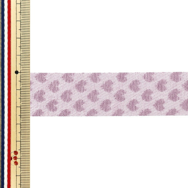 絲帶 “反向絲帶 心形2025约宽25mm×长2m薰衣草YRC2535-25"