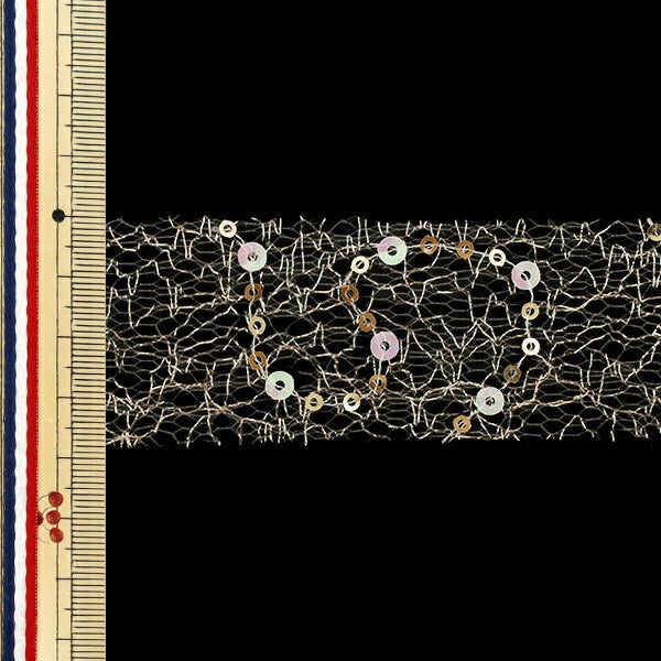絲帶 “亮片胶带2025约宽38mm×长2m粉红色YRC2531-38"
