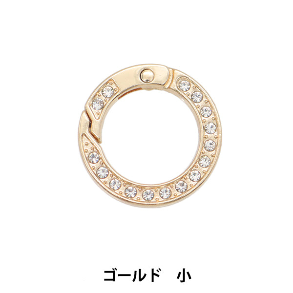 手工艺硬件“闪闪发光的石头登山扣金NR-10" KIYOHARA