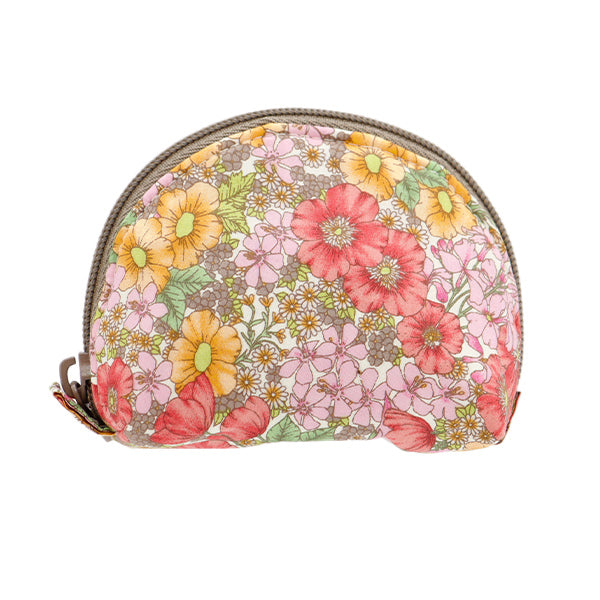 Small items "Liberty Fabric Pouch Shell type P2-DC10480WE" 【Yuzawayaoriginal】