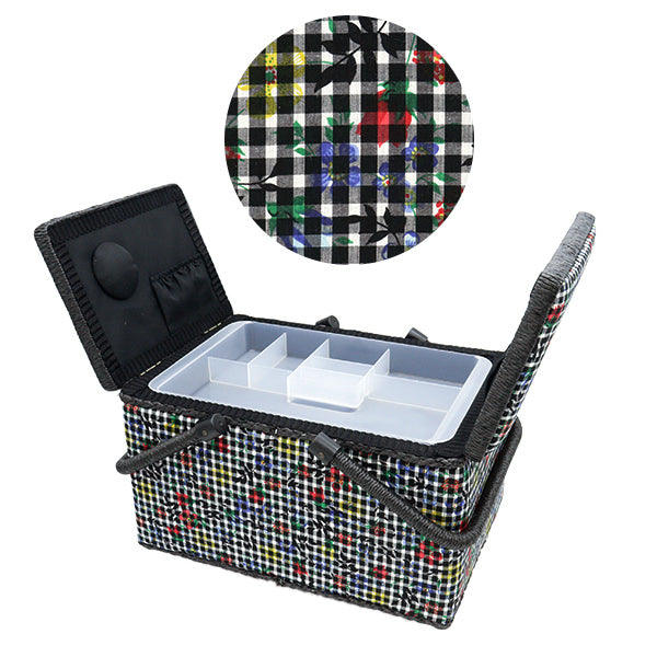 Sewing box "Liberty Fabrics Sewing Basket SO-3637071A" 【Yuzawayaoriginal】