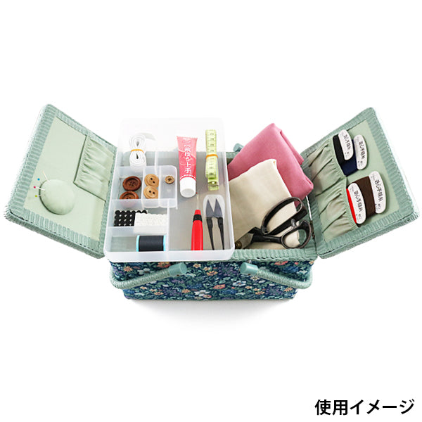 Sewing box "Liberty Fabrics Sewing Basket SO-3637071A" 【Yuzawayaoriginal】