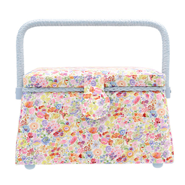 Sewing box "Liberty Fabric Sewing Basket SO2-122222122XE" 【Yuzawayaoriginal】