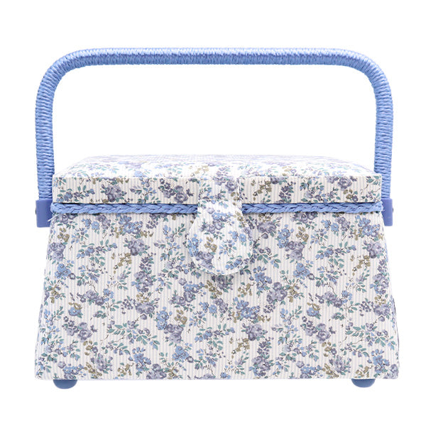 Sewing box "Liberty Fabric Sewing Basket SO2-DC33549YE" 【Yuzawayaoriginal】