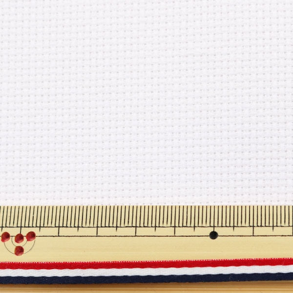 Embroidery Fabric "Gold Standard Aida (Aida) 14 count 55 eyes White (White) GD1436BX-6750" DMC DMSI