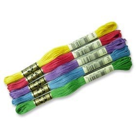Embroidery thread "DMC No. 25 embroidery thread 107th color" DMC Dewem Sea