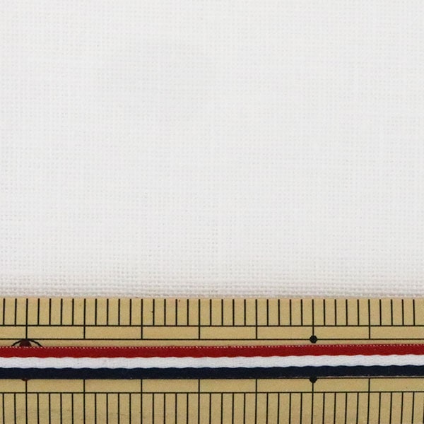 刺繡布料 “ Zweigart Belfast White 3609-100”原始Zweigart andarbeits-Stoft