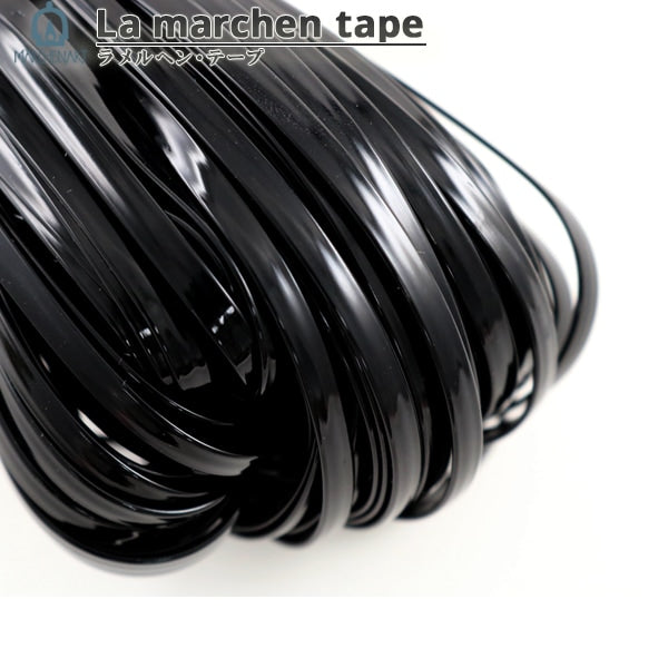 手工艺胶带“ Lamel Hen Tape 3mm 50m搪瓷黑色” Marchenart Fairy Art