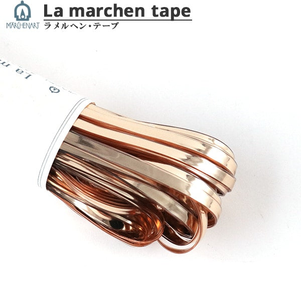 手工艺胶带“ Lamel Hen Tape 5mm 30m香槟金” Marchenart Fairy Art