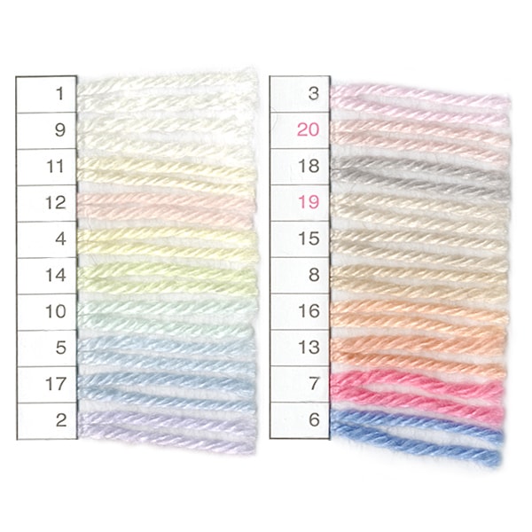 Baby wool "Milky Baby (Milky Baby) 15th color" Olympus