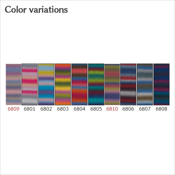 秋冬纱线 “ Dia Carino(钻石Calino)6806颜色” DIAMOND KNITTING YARN