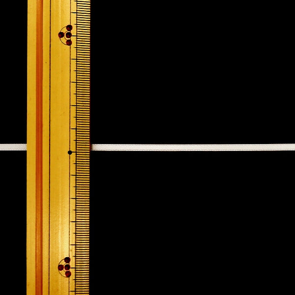 リボン 『両面サテンリボン 幅3mm×約10m巻 アイボリー』
