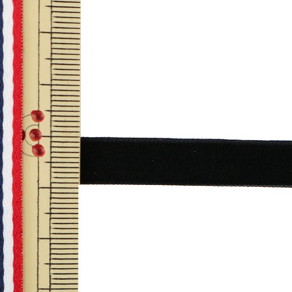 絲帶 “ 1反山天鵝絨絲帶 9mm寬度x約5m卷030顏色(黑色)”