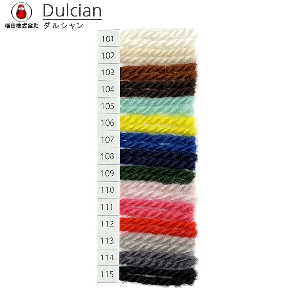 秋冬纱线 “ dulcian(darshan)羊毛Natita 114颜色” Daruma DARUMA 横田