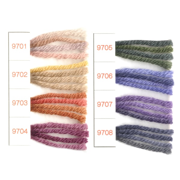 秋冬毛糸 『Dia Tasmanian Merino Nobby (ダイヤタスマニアンメリノ ナビィ) 9702番色』 DIAMOND ダイヤモンド