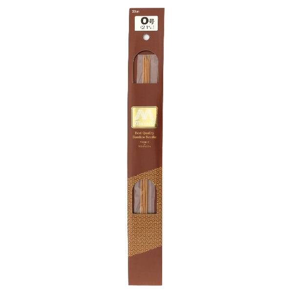 Knitting Needles "Hard bambooKnitting Needles 4 needle 30cm 0 "MANSELL Mansel