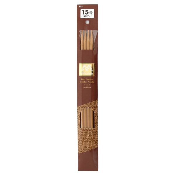 Knitting Needles "Hard bambooKnitting Needles 4 needle 30cm 15 "MANSELL Mansel