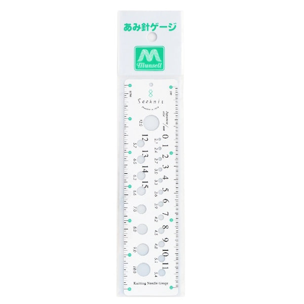 編み物用品 『編み針ゲージ』 mansell マンセル