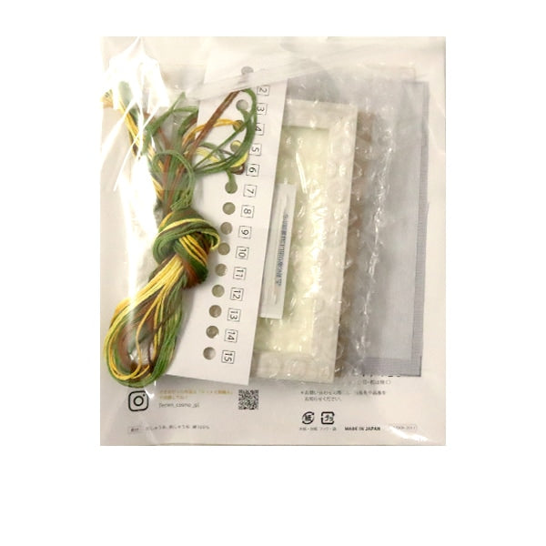 Embroidery kit "Kazuko Aoki 12 months plant notebook sunflower 542008" Lecien Lecien COSMO Cosmo
