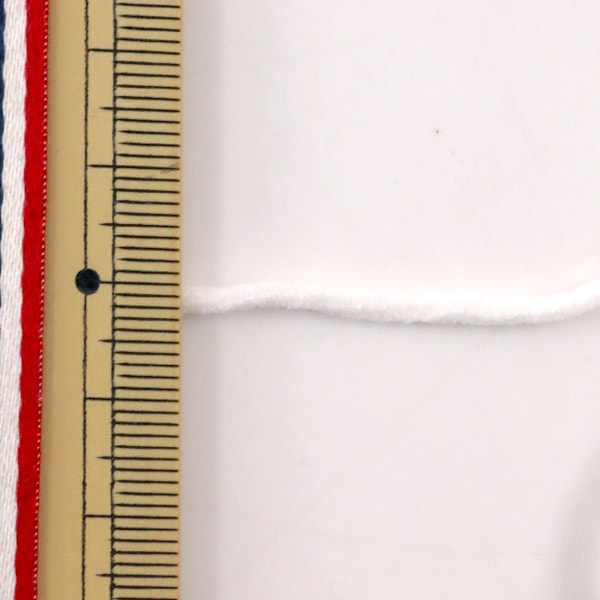 松紧绳 “面具松紧绳 大约3mm x 3m白色”