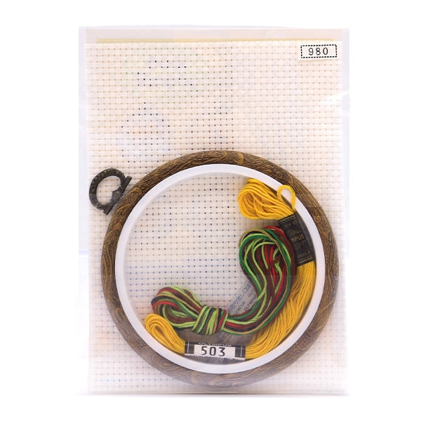 Embroidery kit "Small Nakamachi Cross Stitch Donuto 7345" Olympus