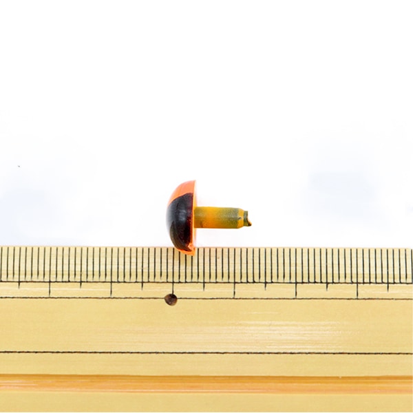 手工艺品零件“猫的眼睛黄色12mm 6件B1-JA(A24)”