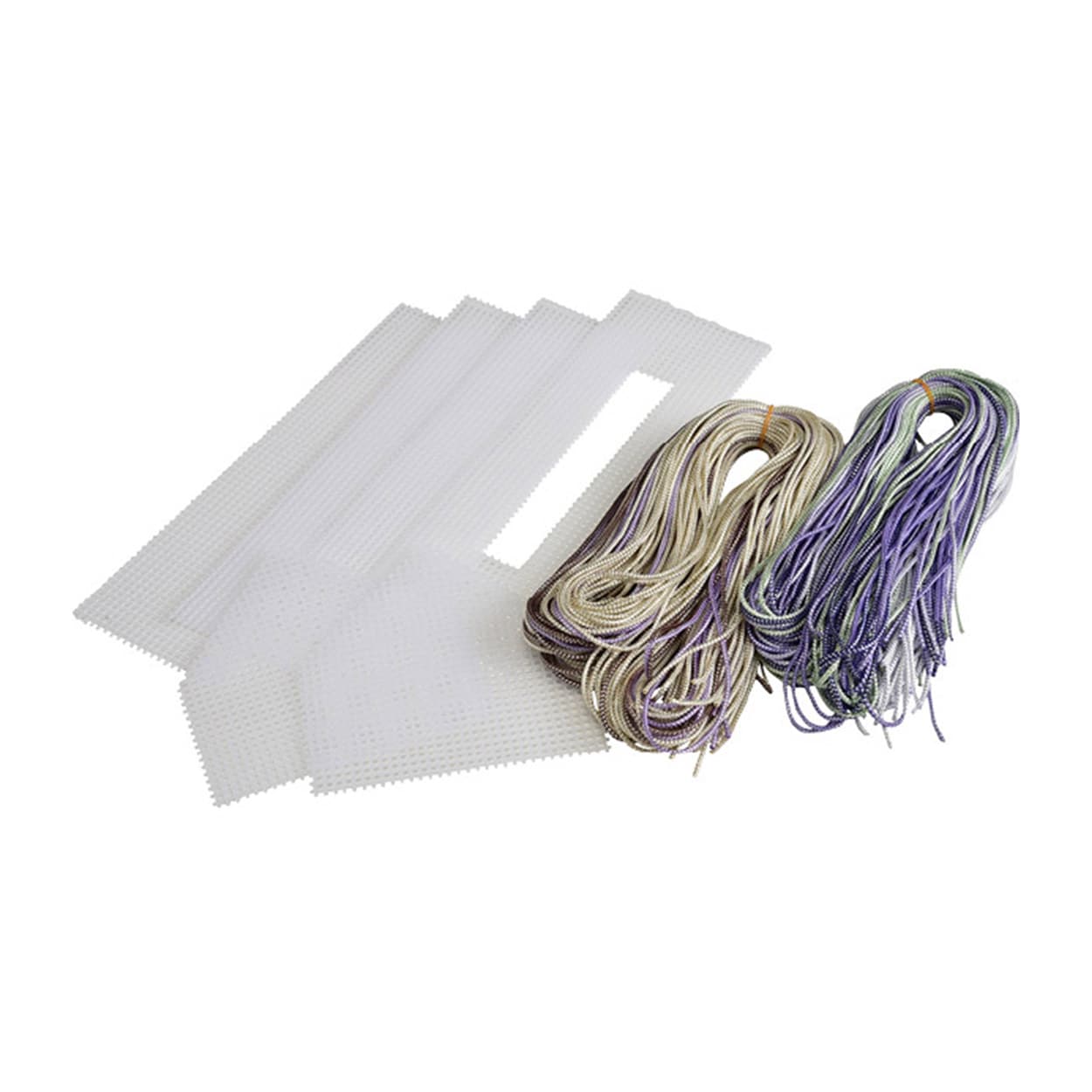 Handicraft kit "Tissue cover Purple TC-139" Panami Takagi fiber