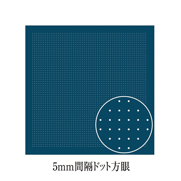 Embroidery kit "SashikoKit at a glance at a glance of a floral florist Olympus