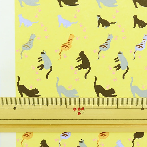 Origami Chiyo Paper "Yuzen Paper Four Cut NEKOB-3"