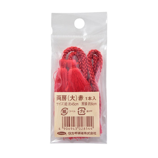 手工艺材料“ Ryobo daishu红色” Panami Panami Panami takagi纤维