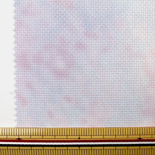 Embroidery Fabric "Charles Craft Printed Aida (Print Aida) 14 Counts 55 Equales 3609 Color (Sunset Dusk)" DMC Diet