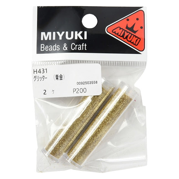 レジン材料 『グリッター 青金 約0.01mm 約1.2g H431』 MIYUKI ミユキ