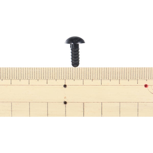 手工艺品零件“熊鼻子黑色1.2厘米10件B1-CH-A50”