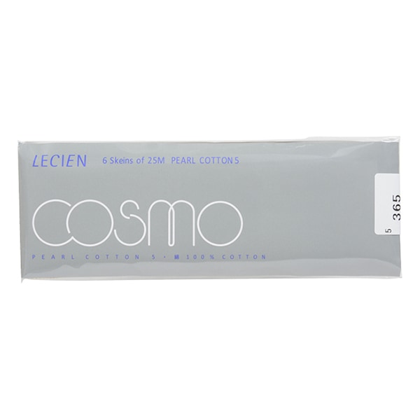 刺绣线程“ Cosmo 5 No. 5绣花线365颜色” Lecien Lecien Cosmo Cosmo