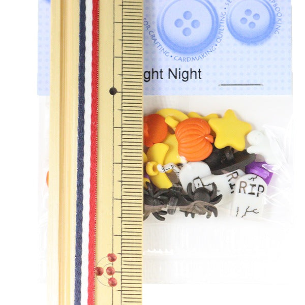 Button "Chilled button FRIGHT NIGHT 1204" Dress it Up