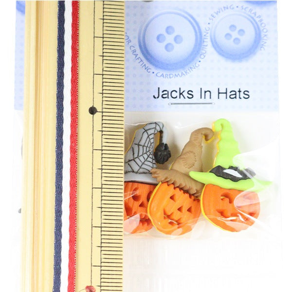 Button "Chilled button Jacks in Hats 6688" Dress It Up